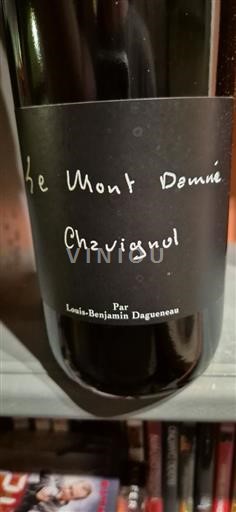 Loirevallei Sancerre Louis-Benjamin Dagueneau Le Mont Damné Chavignol 2017