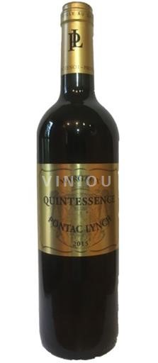 Vin Rouge sec La Quintessence Château Pontac-Lynch 2016 France Bordeaux Margaux AOC