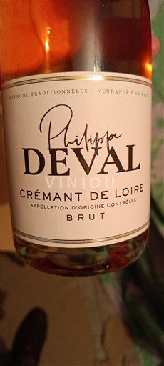 Loire Valley Crémant de Loire Philippe Deval Non-Vintage