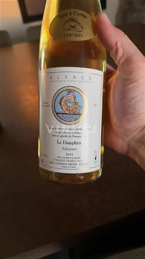 Alsace Domaine Ernest Burn Le Dauphin 2015
