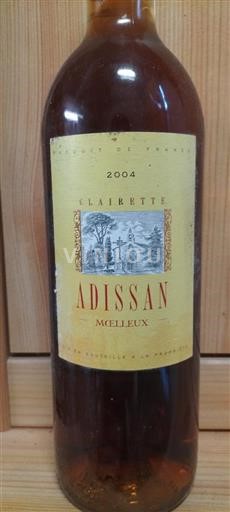 Vin Rouge moelleux Laurent Capy 2004 France Languedoc Clairette du Languedoc AOC