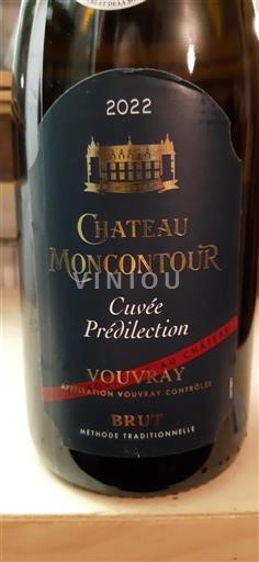 Loirevallei Vouvray Château Moncontour Prédilection 2022