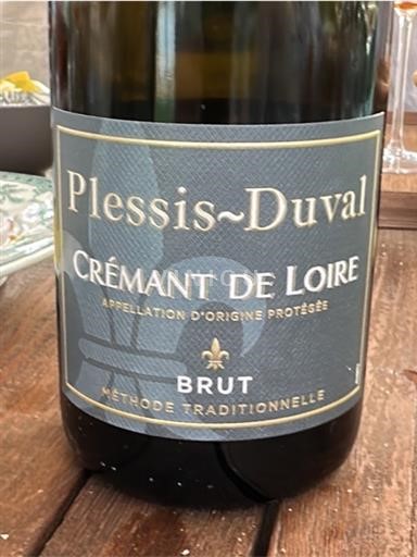 Loiredalen Crémant de Loire Plessis-Duval Icke årgångsbetecknad