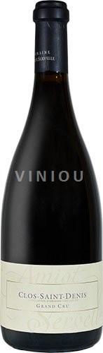 Vin Rouge sec Clos Saint-Denis Amiot-Servelle 2023 France Bourgogne Chambolle-Musigny AOC Grand Cru