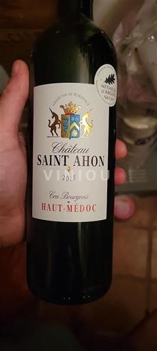 Bordeaux Haut-Médoc Cru Bourgeois Château Saint Ahon 2015