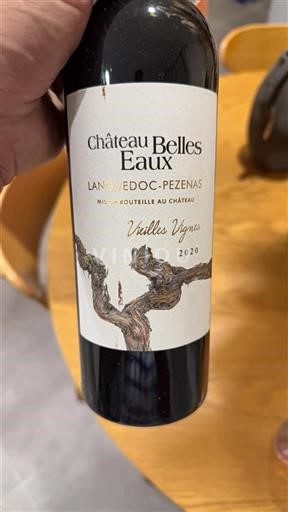 Languedoc No especificado Château Belles Eaux Vieilles Vignes 2020