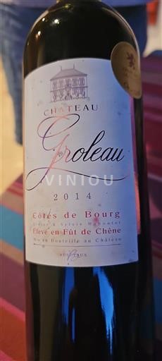 Bordeaux Côtes-de-bourg Château Groleau 2014