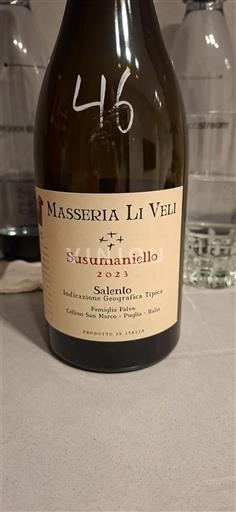 Puglia Susumaniello Salento Masseria Li Veli Susumaniello 2023