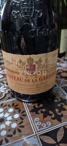 Rhône Valley Châteauneuf-du-Pape Château La Gardine 2005