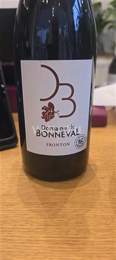 Vin Rouge sec Domaine Bonneval 2020 France Sud-Ouest Fronton AOC hve