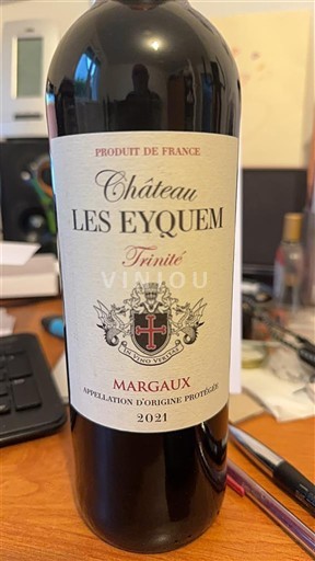 Bordeaux Margaux Château Les Eyquem Trinité 2021