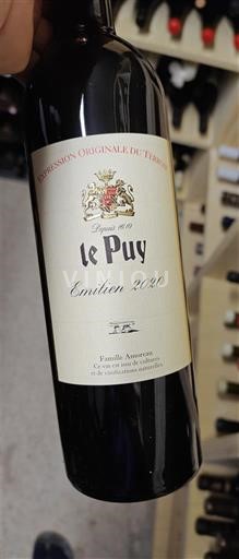 Bordeaux Francs-côtes-de-bordeaux Château Le Puy Emilien 2020