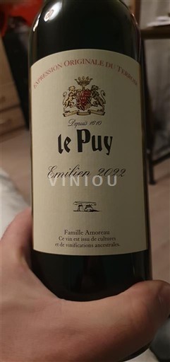 Bordeaux Francs-côtes-de-bordeaux Château Le Puy Emilien 2022