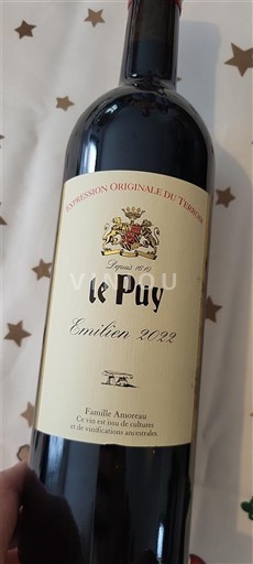 Bordeaux Francs Côtes de Bordeaux Château Le Puy Emilien 2022