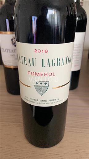 Bordeaux Pomerol Château Lagrange Lagrange 2018