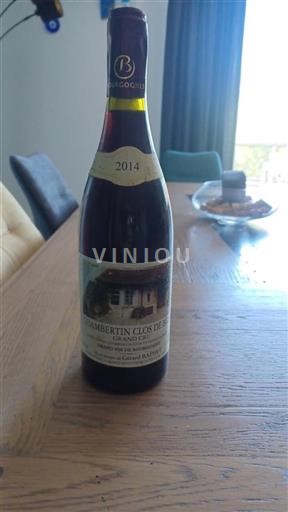 Burgund Chambertin-Clos-de-Bèze Grand Cru Gérard Raphet 2014