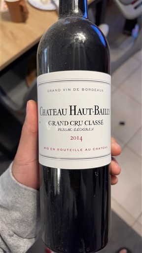 Bordeaux Pessac-Léognan Château Haut Bailly 2014