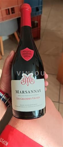 Burgundija Marsannay Château Marsannay Les Grandes Vignes 2016