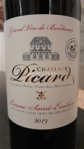Bordeaux Lussac-Saint-Émilion Château Picard 2019