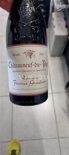 Thung lũng Rhône Châteauneuf-du-pape Domaine Jerome Gradassi 2017