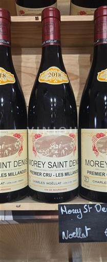 Burgundi Morey-Saint-Denis Premier Cru Charles Noëllat Les Millandes 2018
