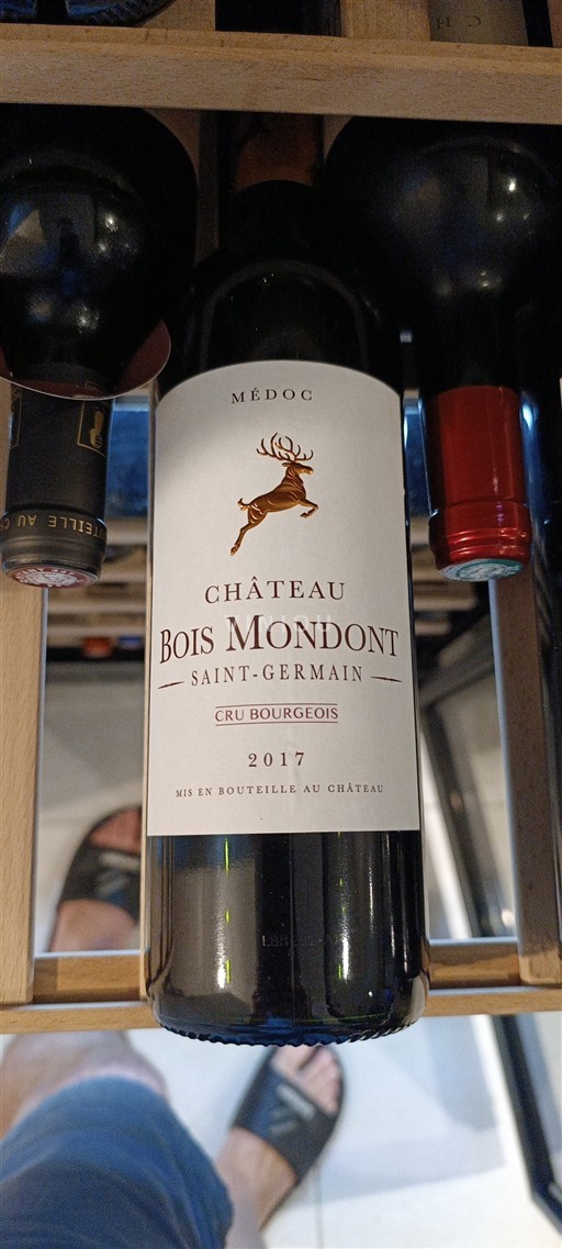 Bordeaux Médoc Cru Bourgeois Château Bois Mondont Saint-Germain 2017