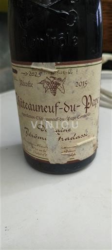 Vallée du Rhône Châteauneuf-du-pape Domaine Jerome Gradassi 2015