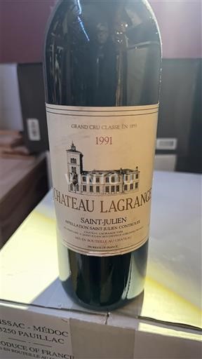 Bordéus Saint-Julien Grand Cru Château Lagrange 1991