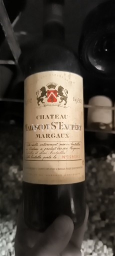 Bordeaux Margaux Grand Cru Château Malescot St Exupéry 1992