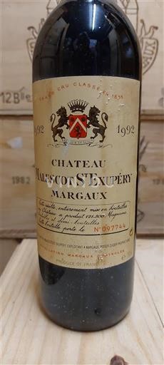 Burdeos Margaux Grand Cru Château Malescot St Exupéry 1992