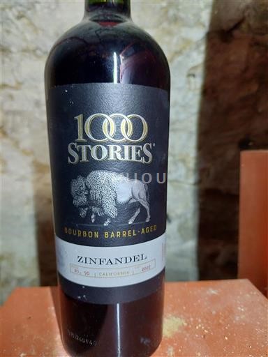Vùng trồng nho được cấp phép California Không được chỉ định 1000 Stories Bourbon Barrel-Aged 2022