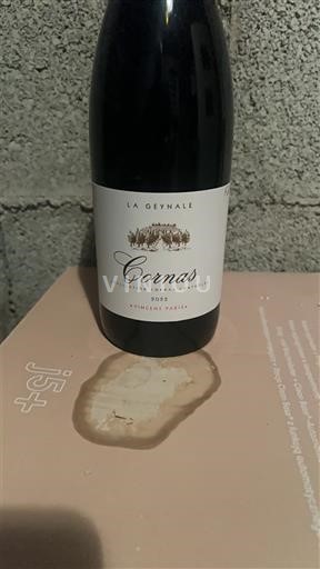 Rhônedalen Cornas Vincent Paris La Geynale 2022