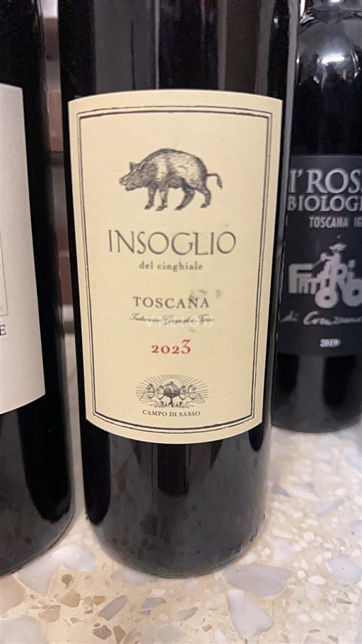 Tuscan Wines Unspecified Campo di Sasso Insoglio del Cinghiale 2023