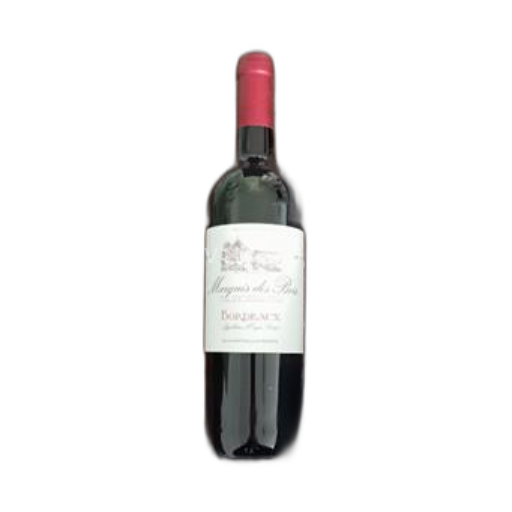 Vin Rouge sec Marquis des Bois 2018 France Bordeaux AOC