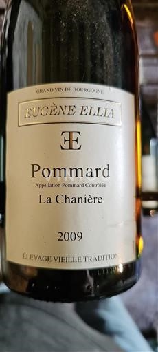 Burgundy Pommard Eugène Ellia La Chanière 2009