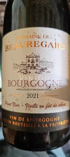 Burgundy Domaine Beauregard 2021