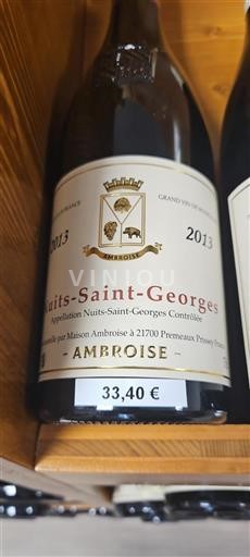 Bourgogne Nuits-Saint-Georges Ambroise 2013