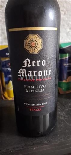 Apúlia Não especificado Nero Marone Edizione Privata 2020