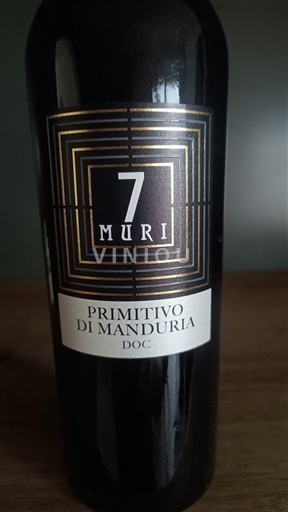 Pouilles Primitivo di Manduria 7 Muri Non Millésimé