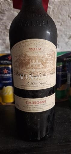 Sudoeste Cahors Métairie Grande du Théron Prestige 2012