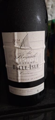 Languedoc Corbières Château Belle-Isle La Régale 2014