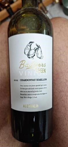 Victoria Ospecificerad Badgers Creek Chardonnay Semillon 2022