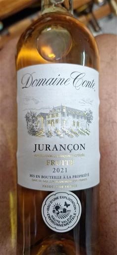 Sud-Ouest Jurançon Domaine Conte Fruité 2021