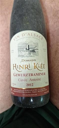 Alsazia Grand Cru Henri Klee Antoine 2012