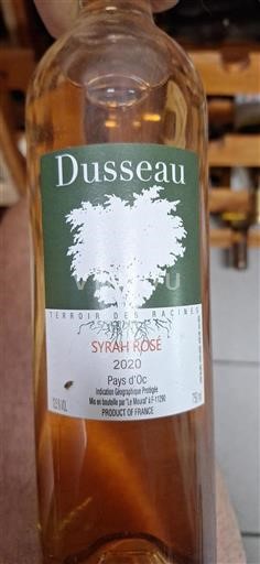 Languedoc et Roussillon Pays d'oc Dusseau Terroir des Racines 2020
