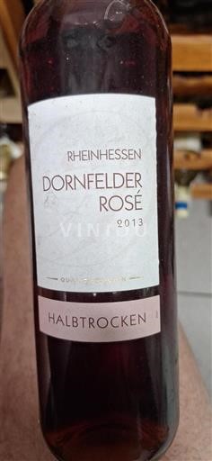 Renania. No especificado Dornfelder Rosé 2013