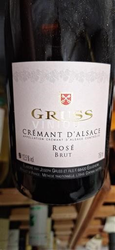 Elsass Crémant d'Alsace Gruss Ohne Jahrgang