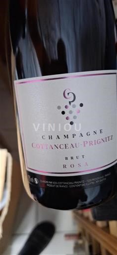 Champaña Champán Cottanceau-Prignitz Brut Rosa Sin añada