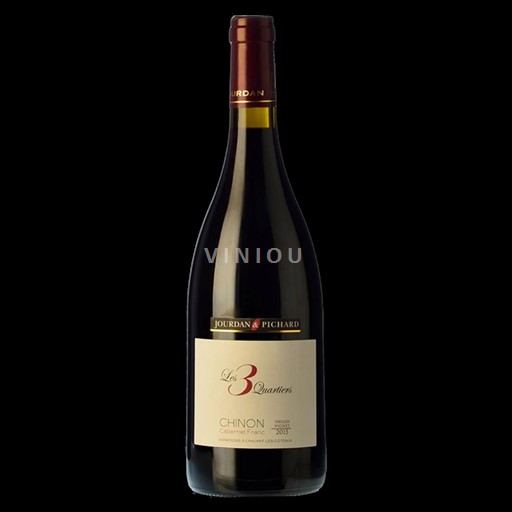 Valle del Loira Chinon Domaine Jourdan "Les 3 Quartiers Vielles vignes" cuvée Yannick Hémonic 2016