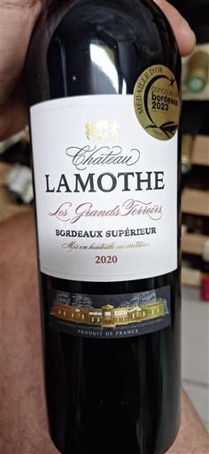 Bordeaux Bordeaux supérieur Château Lamothe Les Grands Terroirs 2020